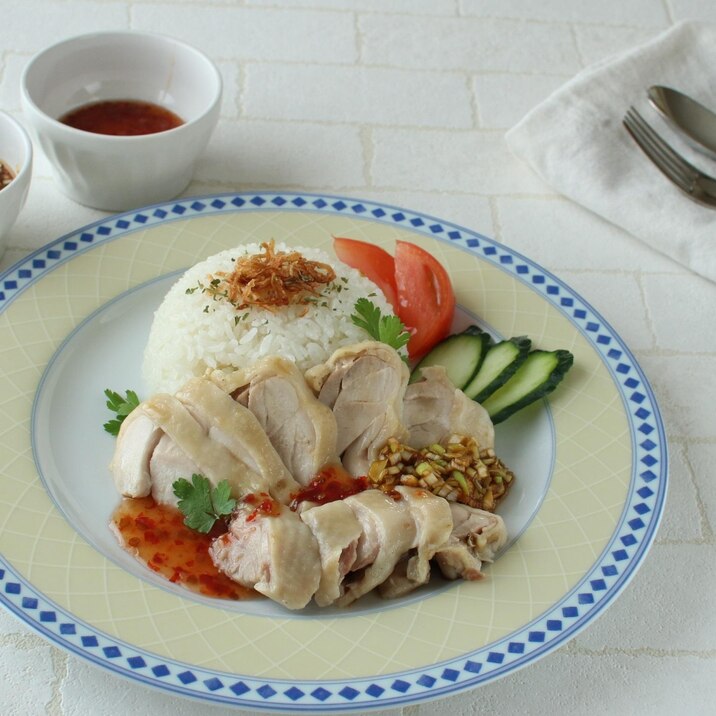 ＼大同電鍋レシピ／海南鶏飯シンガポールチキンライス